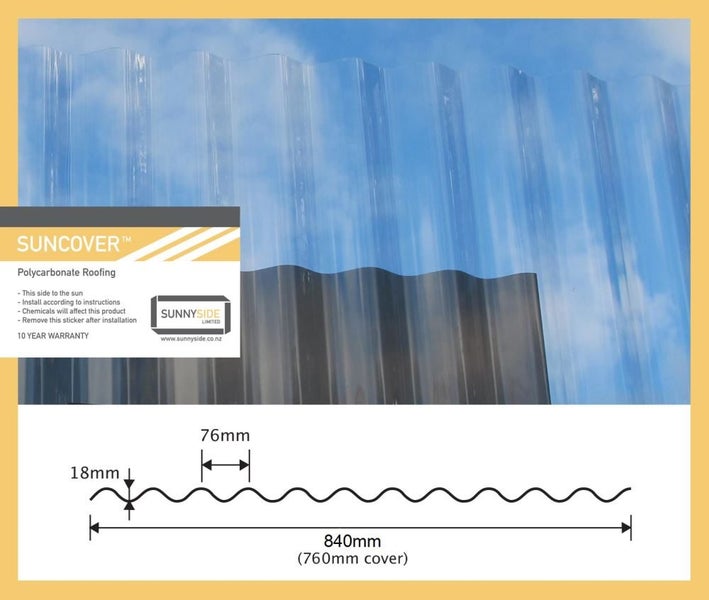 POLYCARBONATE ROOFING Corrugated Carousel 1