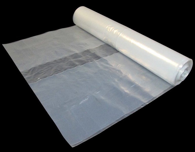 Polythene Clear 125 micron 5mtr X 50mtr roll Carousel 2