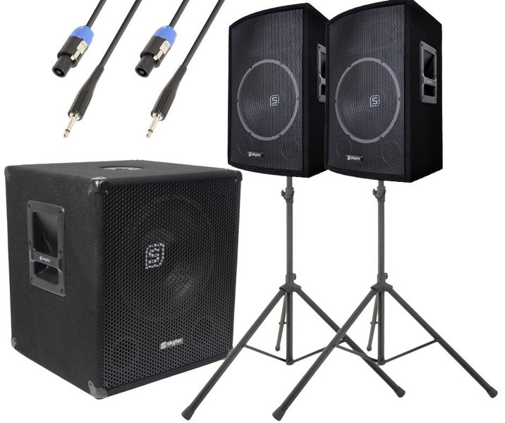 Bi-Amplifier Active Subwoofer - 18 Inch PA Set Carousel 1