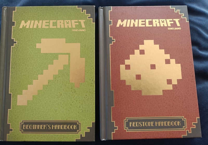 MINECRAFT, 2 Hardback handbooks (Beginner & Redstone), 2013 editions Carousel 1