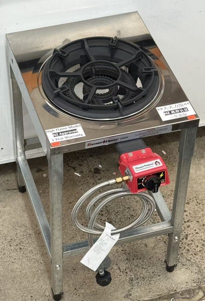 Double 2 Ring Burner on Stand LARGE Wok Gas Cooker 1 Cast Iron Burner Gas Stove Carousel 1