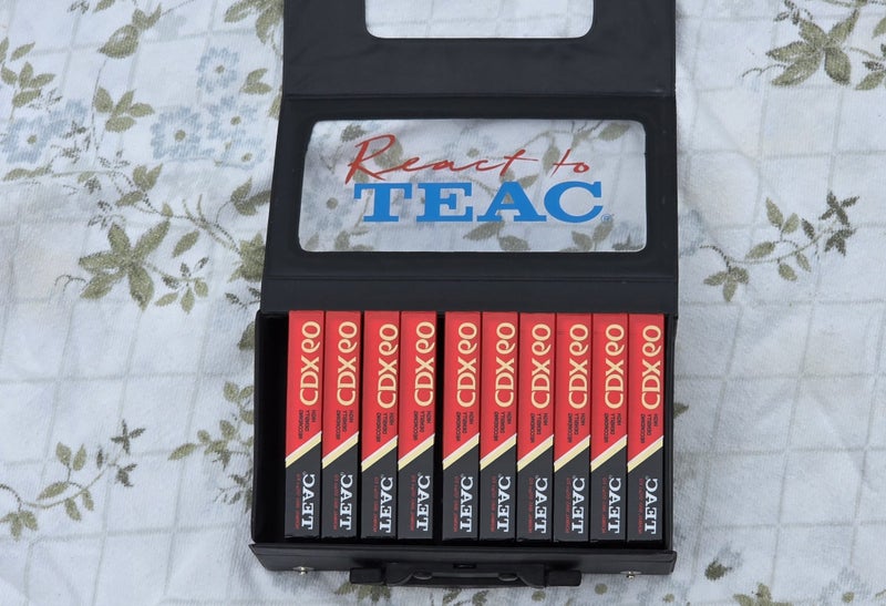 CASSETTE TAPES TEAC ( CDX60 BOX OF 10 BLANK NEW) Carousel 1