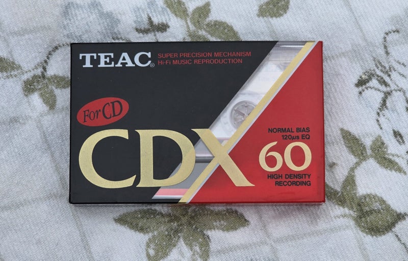 CASSETTE TAPES TEAC ( CDX60 BOX OF 10 BLANK NEW) Carousel 2