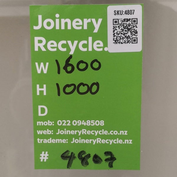 Aluminium Window White 1600 W x 1000 H [#4807 SF] Carousel 4