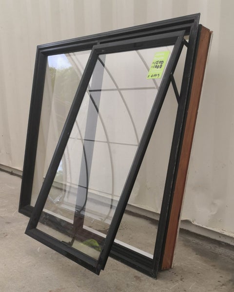 Aluminium Window Brown 1200 W x 1000 H [#4079 SF] Carousel 2