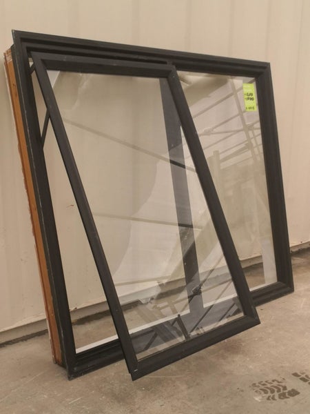 Aluminium Window Brown 1200 W x 1000 H [#4078 SF] Carousel 2