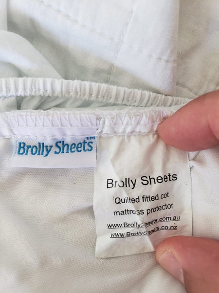 Cot Mattress Protector from Brolly Sheets (130X69cm) Carousel 4