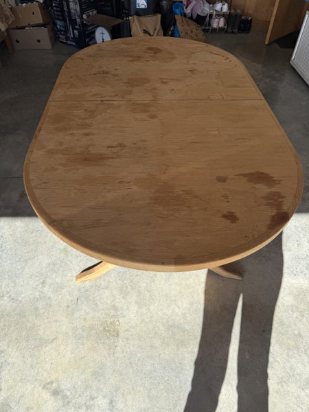 Millbrook Furniture Rimu Veneer Extension Dining Table Carousel 1