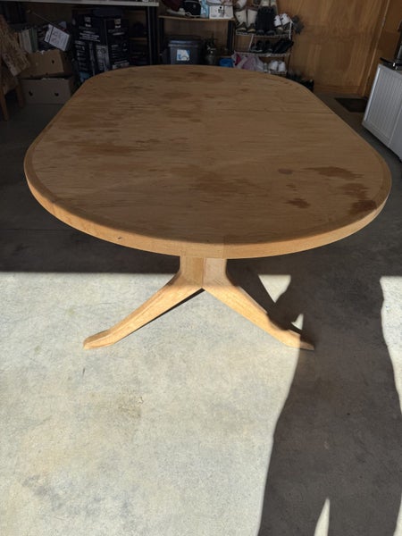 Millbrook Furniture Rimu Veneer Extension Dining Table Carousel 2