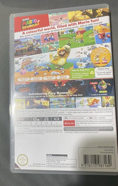 Pre owned Super Mario 3DWorld+ Bowser’s FURY Carousel 2