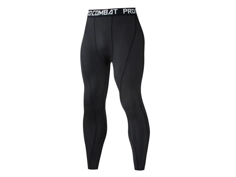 Men Gym Sport Tights Quick Dry Running Leggings Man Compression Training Pants Carousel 1
