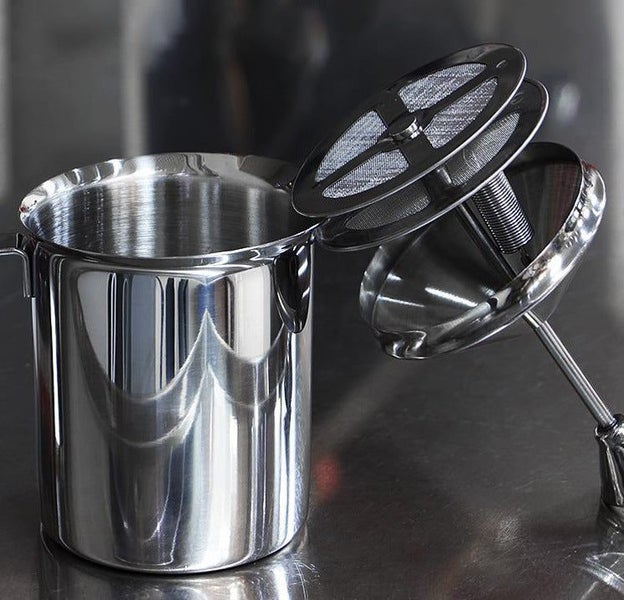 Stainless Steel Milk Frothing Jug with Spring Frother - 800ml Carousel 2