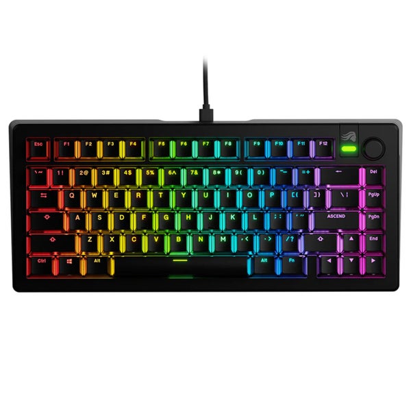 Glorious GMMK 3 75% Prebuilt Keyboard - Black Carousel 9