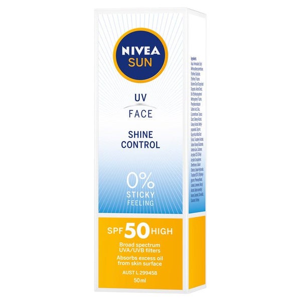 Nivea Sun UV Face Shine Control SPF 50 Sunscreen 50ml/1.7oz Carousel 1