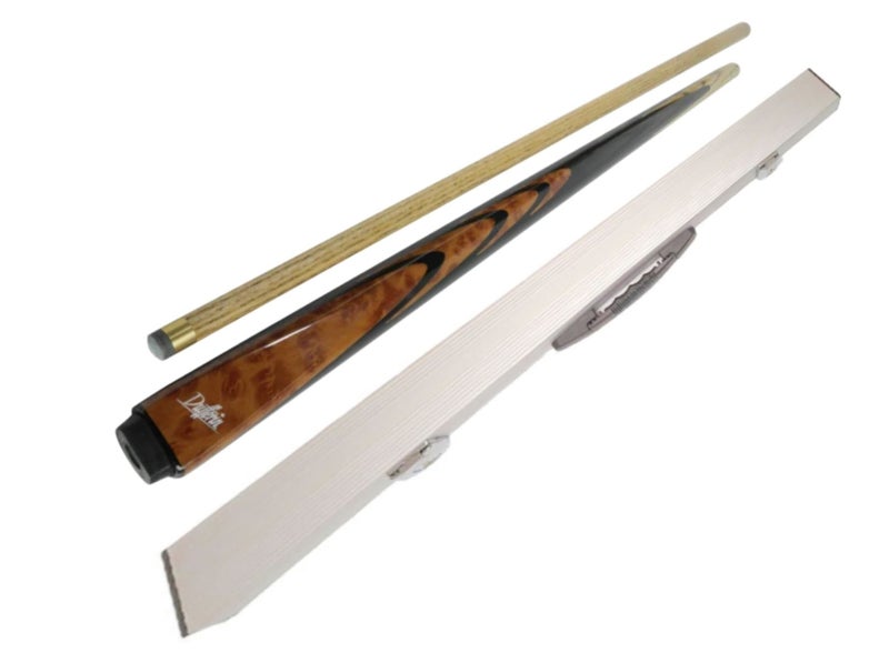 Dufferin Ash S Burl Pool Snooker Billiard Cue + Deluxe Aluminium Case Set Carousel 1