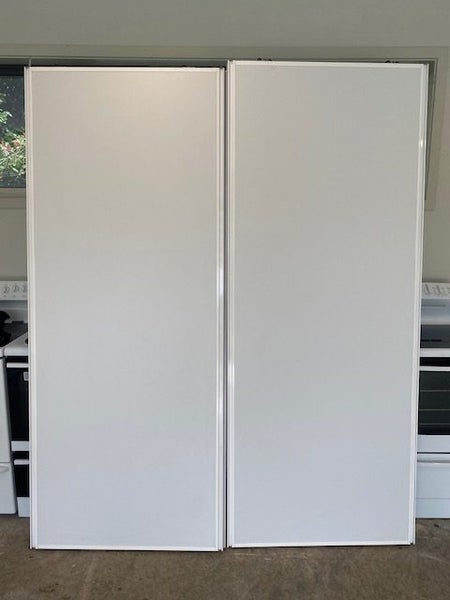 Sliding Wardrobe Doors 900w x 2200h * As New * Carousel 1