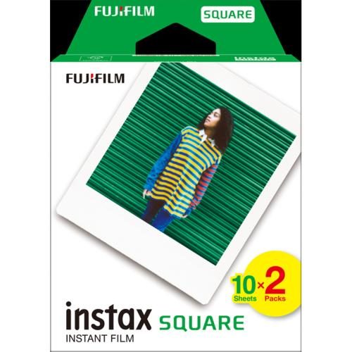 Fujifilm Instax SQUARE 20 Pack Instant Film [16576520] Carousel 1