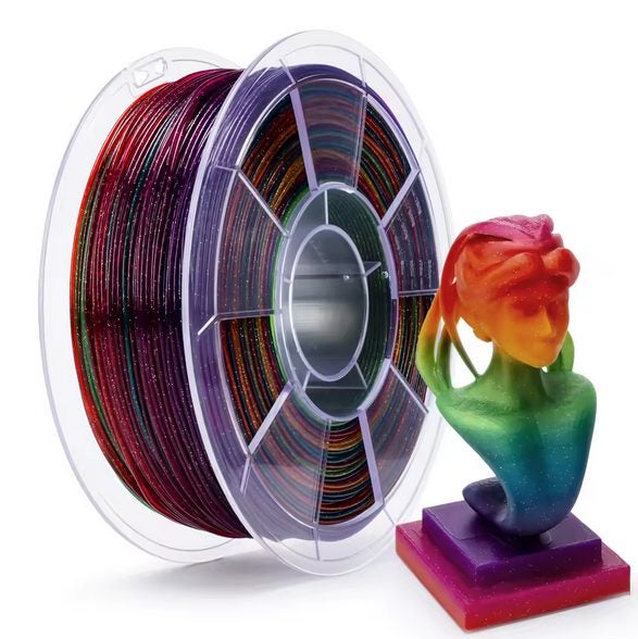 Ziro PLA Gradient Twinkling - Chromatic Glitter Carousel 1