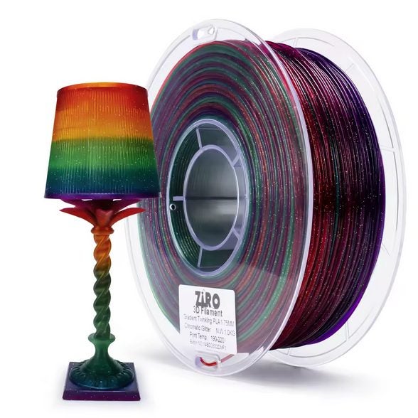 Ziro PLA Gradient Twinkling - Chromatic Glitter Carousel 4