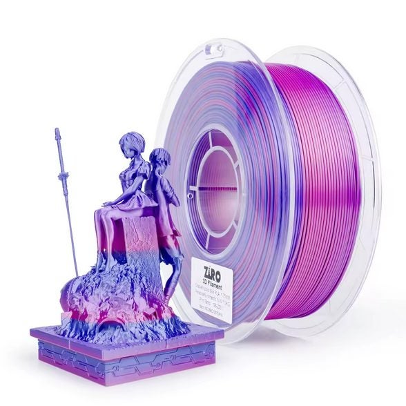 Ziro PLA Gradient Silk - Romantic Carousel 2