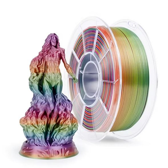 Ziro PLA Gradient Silk - Rainbow Carousel 6