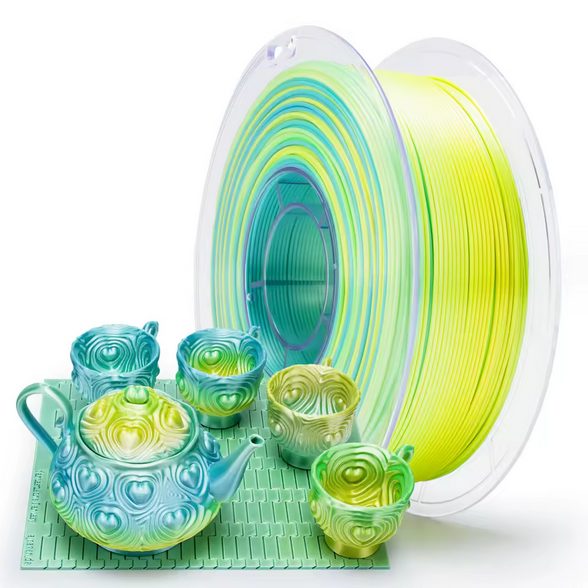 Ziro PLA Gradient Silk - Lemon Shimmer Carousel 1