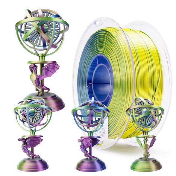 Ziro PLA Tri-Colour Silk - Polar Sky Carousel 1