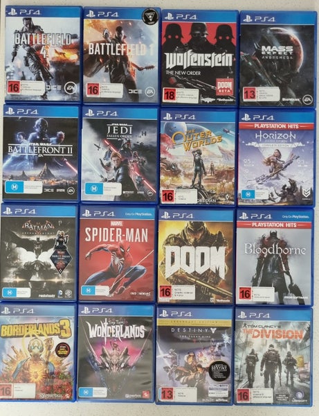 Playstation 4 - 16 Game Bundle Carousel 1