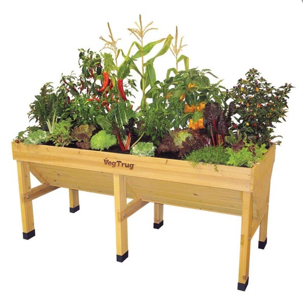 Planter Vegtrug Classic 1.8m Natural - 180cm × 78cm × 80cm High Carousel 1