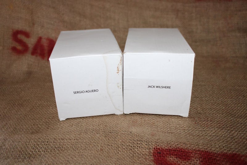 2x Pepsi Football Glasses - Sergio Aguero & Jack Wilshere Carousel 4