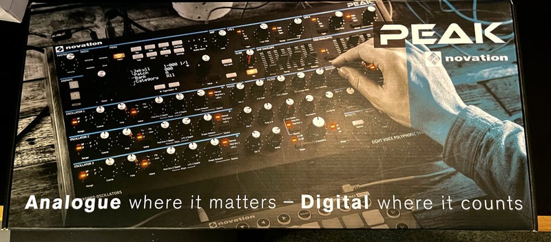 Novation Peak 8-Voice Synth + BONUS Stand | MINT - SAVE $669! Carousel 1