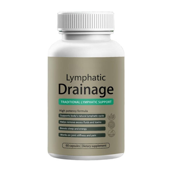 Lymphatic Drainage 60 Capsule Supplements with Dandelion extract Carousel 1