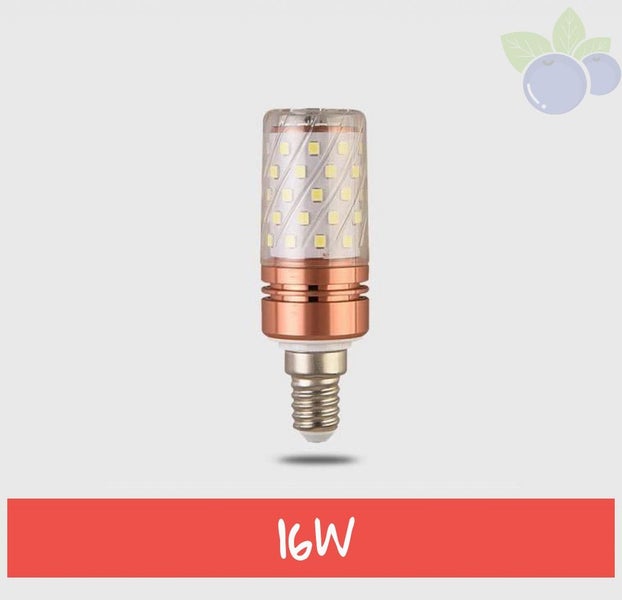 LED 3 color dimming E14 Lamp Light 20W/16W/12W Corn Bulb Carousel 1