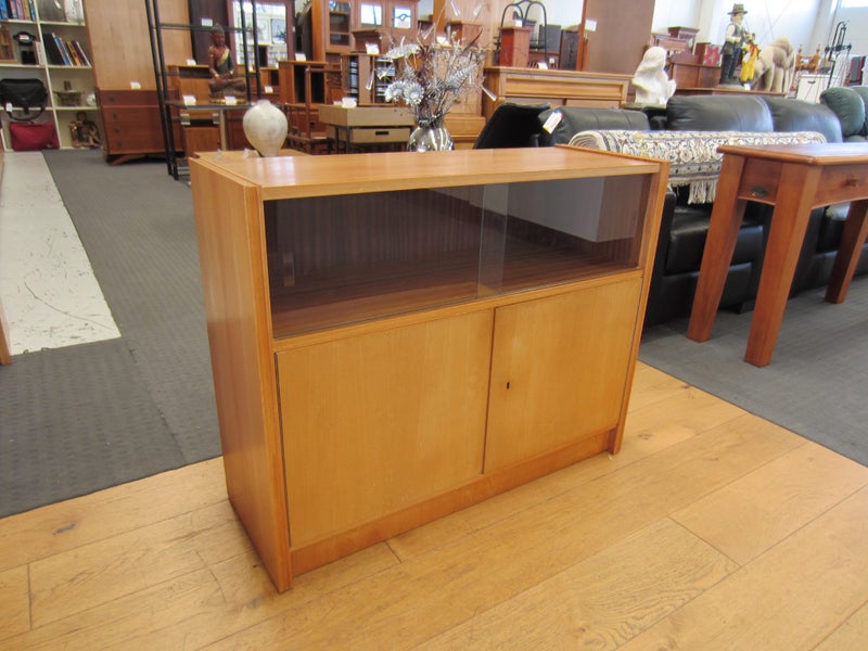 Mid Century Buffet with Display Cabinet, Germany, 1960's Carousel 1