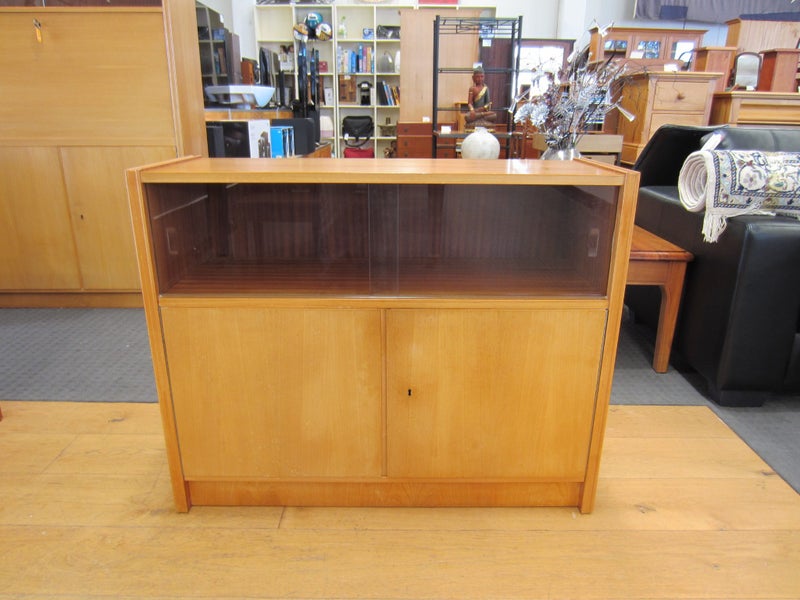 Mid Century Buffet with Display Cabinet, Germany, 1960's Carousel 2