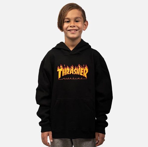 Thrasher Youth Flame Hoodie - Sum25 Carousel 1