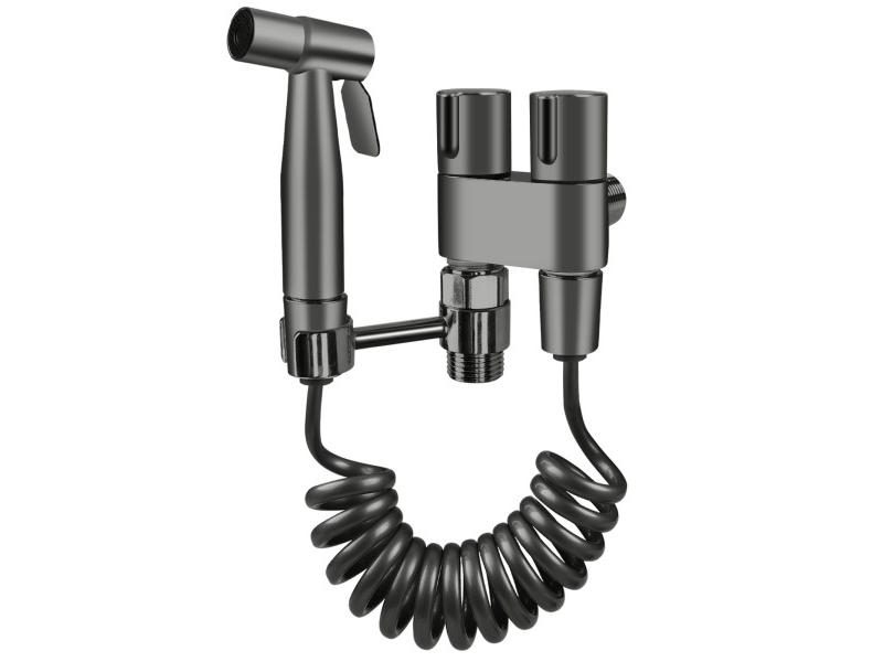 Toilet Handheld Bidet Sprayer Set Stainless Steel Spray Gun For Bathroom Shower Carousel 1