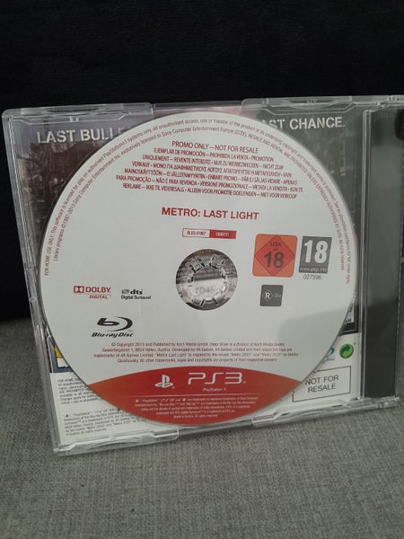 Metro Last Light **rare promo** Carousel 2
