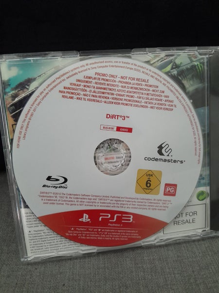 Dirt 3 **rare promo** Carousel 2