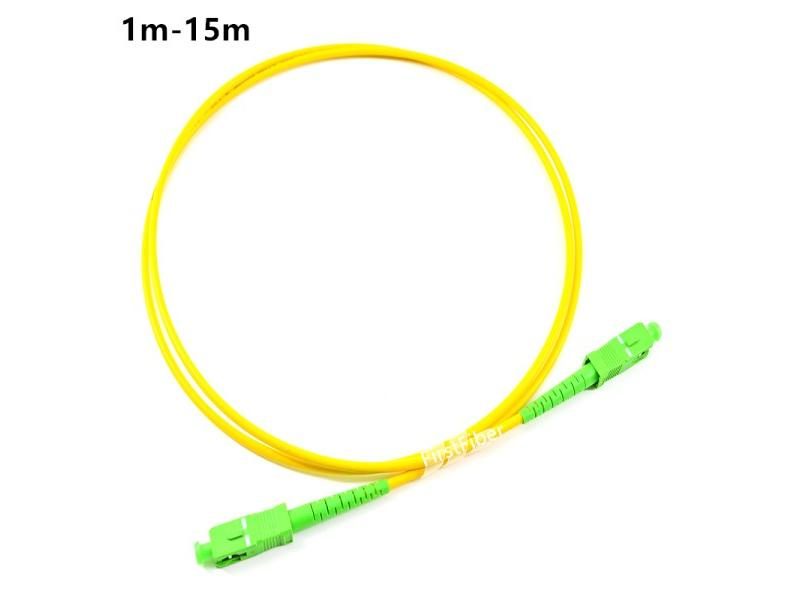 SC APC Fiber Patch Cable Optical Fiber Patch Cord 5m 2.0mm PVC G657A Fiber Carousel 1