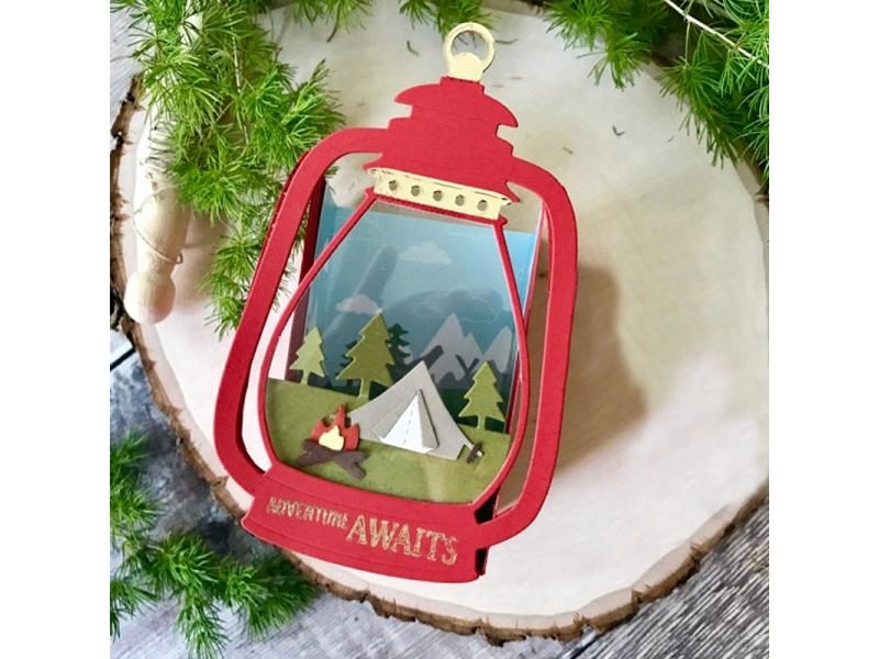 New Lantern Design Metal Cutting Dies Stencil For DIY Scrapbooking Photo Album Carousel 1