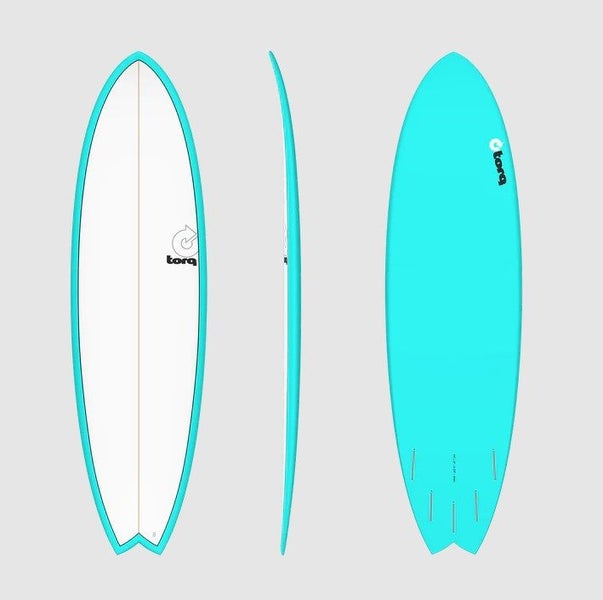 TORQ TET 6'10 MOD FISH EPOXY SURFBOARD Carousel 1