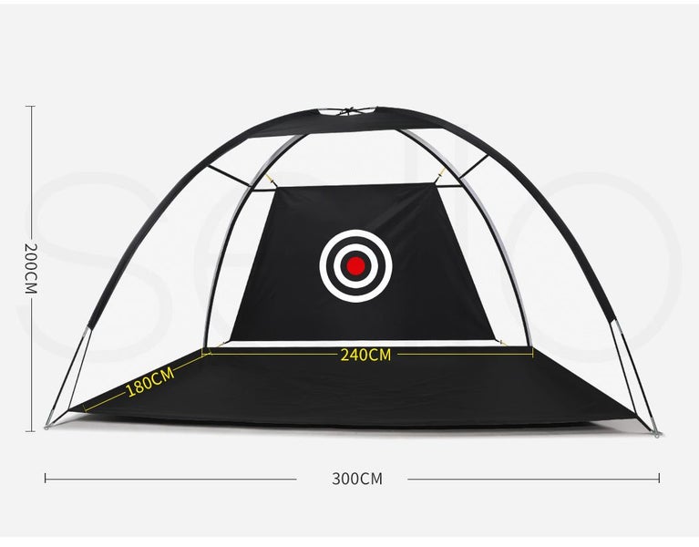 Centra 3M Golf Practice Net Hitting Black Carousel 2