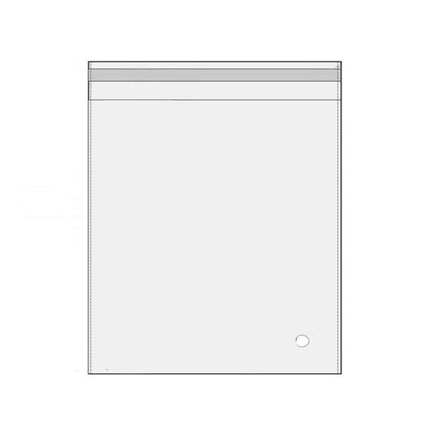 Multi-Size Clear Self-Seal Cellophane Bags Bulk Adhesive Opp 13 X 17 + Carousel 1