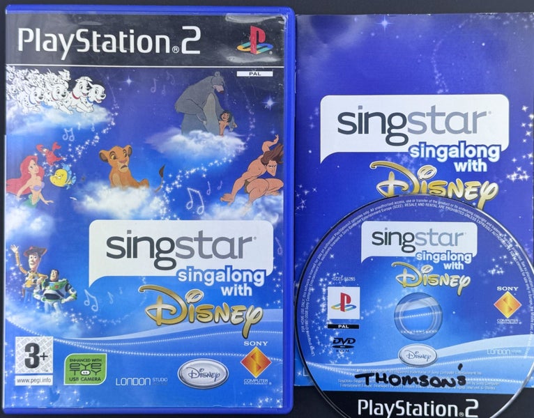 Singstar Singalong with Disney - PS2 - PlayStation 2 Carousel 1