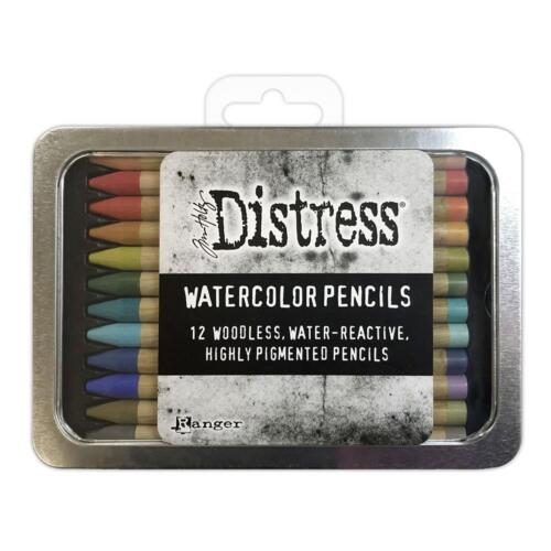 Ranger Ink Tim Holtz Distress Watercolor Pencils 12/Pkg-Set 3 Carousel 1