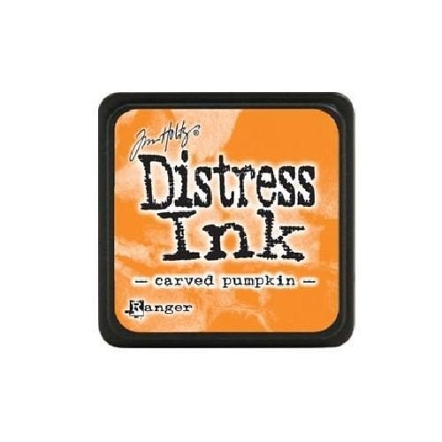 Ranger Ink Tim Holtz Distress Mini Ink Pad Carved Pumpkin Carousel 1