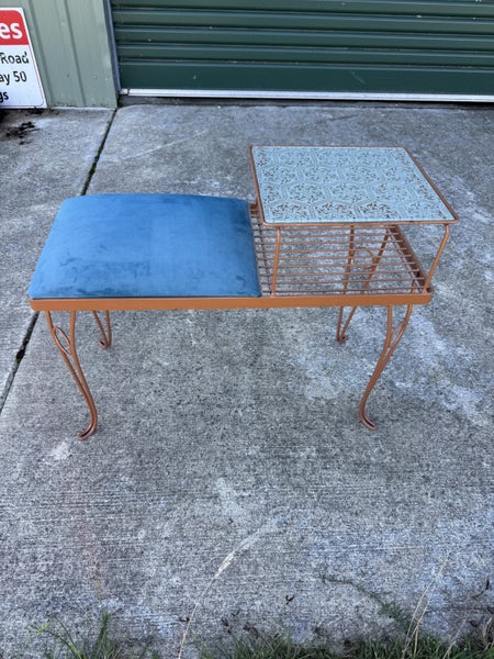 Mid Century Telephone Table Carousel 1