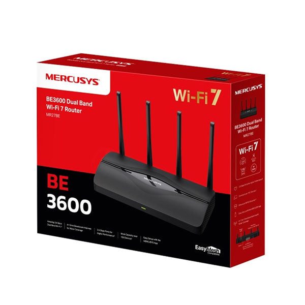 Mercusys Mr27Be Be3600 Dual Band Wi Fi 7 Router Wifi7 Carousel 3