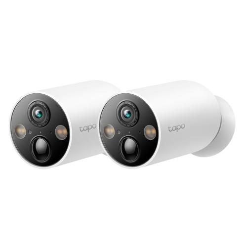 TP-Link Tapo C425 4MP/2K+ Outdoor Wire-Free Battery Camera - 2 Pack 10000mAh Carousel 1